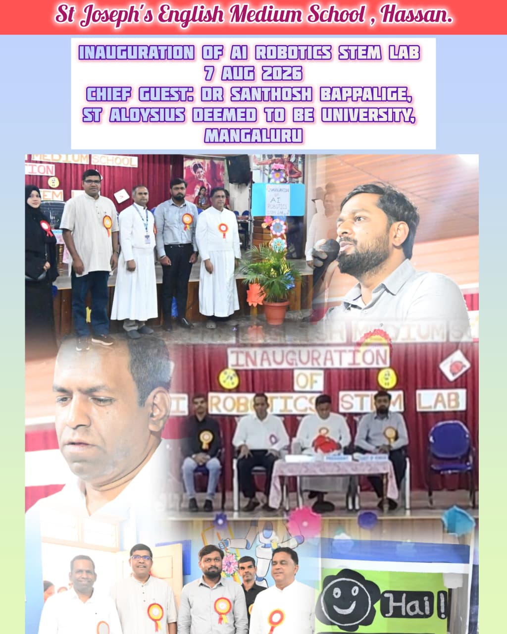 Inauguration of AI Robotics STEM Lab